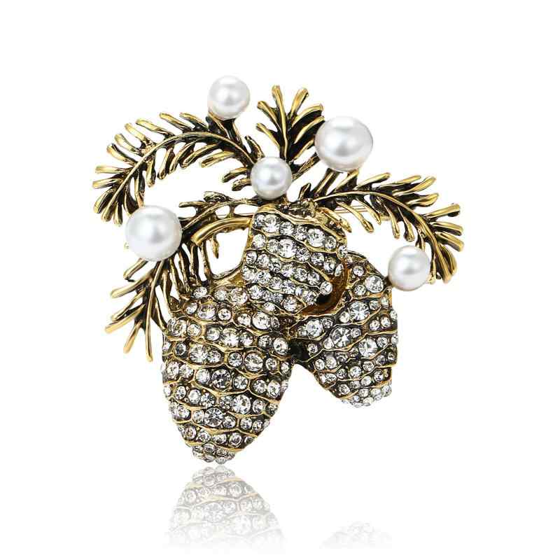 楽天市場】松ぼっくり（ブローチ｜レディースジュエリー・アクセサリー