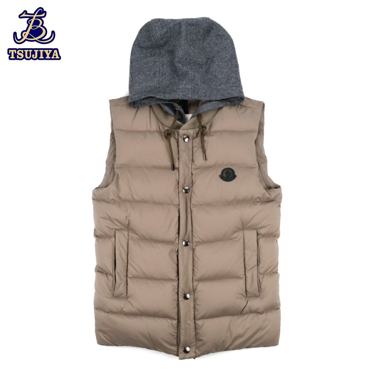 楽天市場】モンクレール ダウンベスト グレーの通販