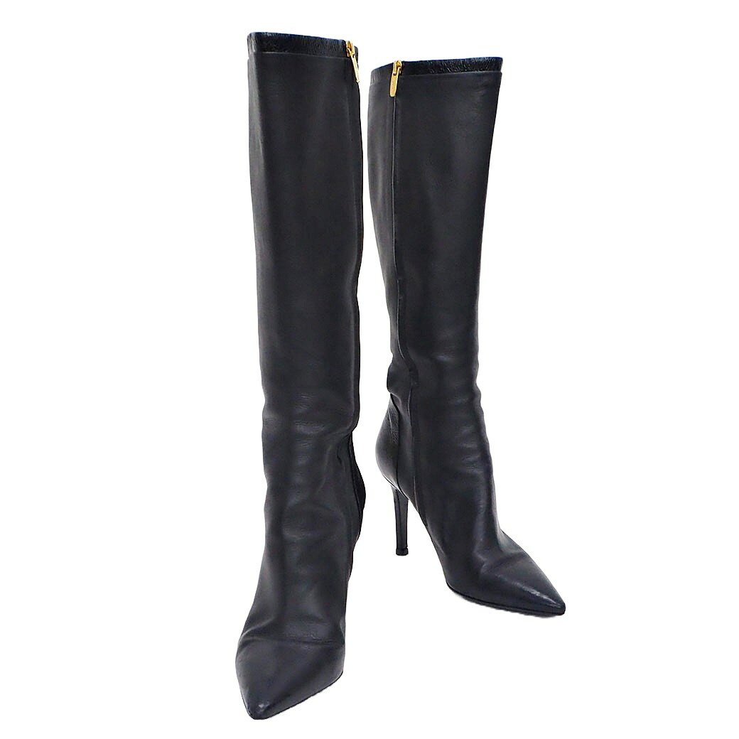 FXA Ferrira本皮 ロングブーツ23.5〜24(37)サイズ中古