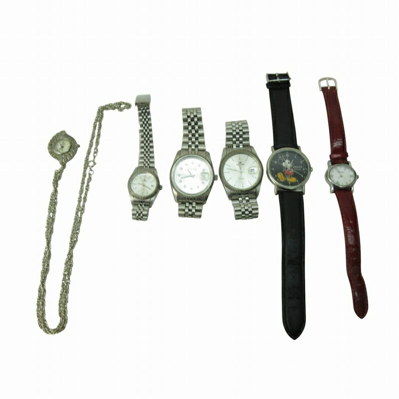 0303U5 腕時計 文字盤 ジャンク品 おまとめ6点 LACHIC Daniel