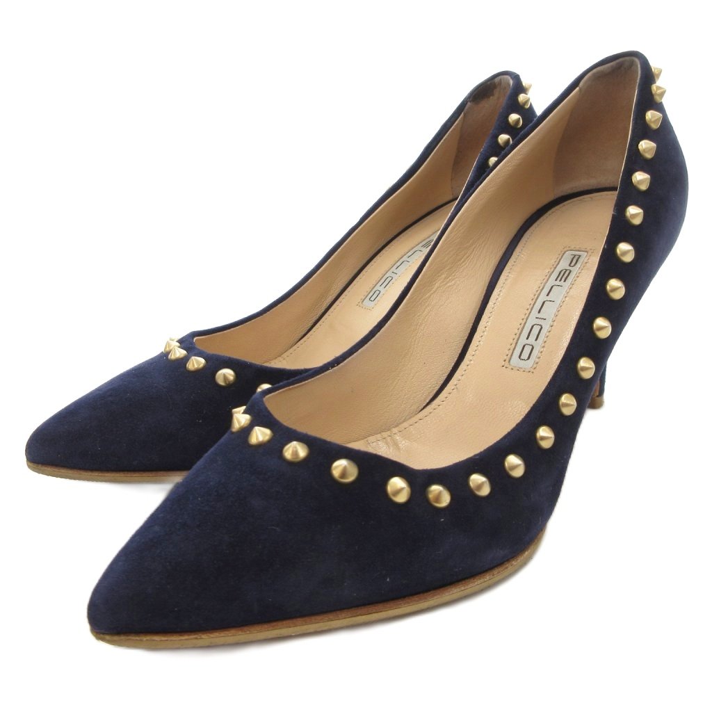 楽天市場】ペリーコ ネイビー パンプスの通販
