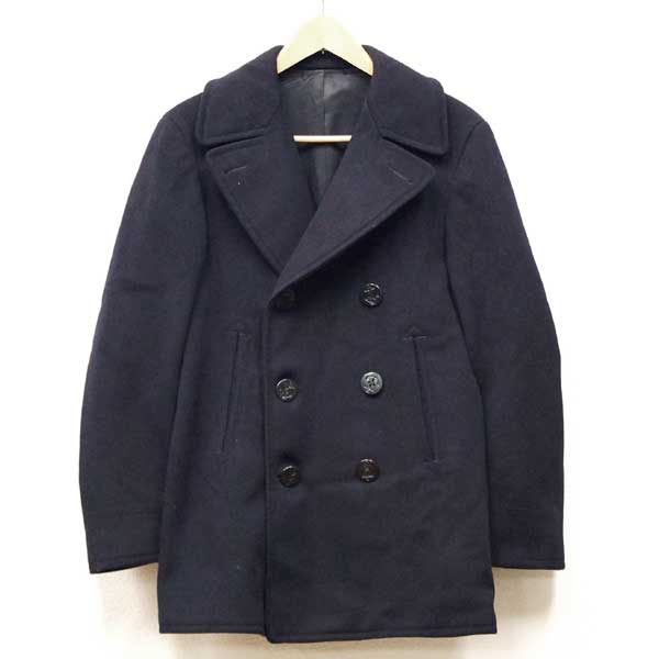 楽天市場】Pコート ネイビー（素材（生地・毛糸）ウール）（メンズ