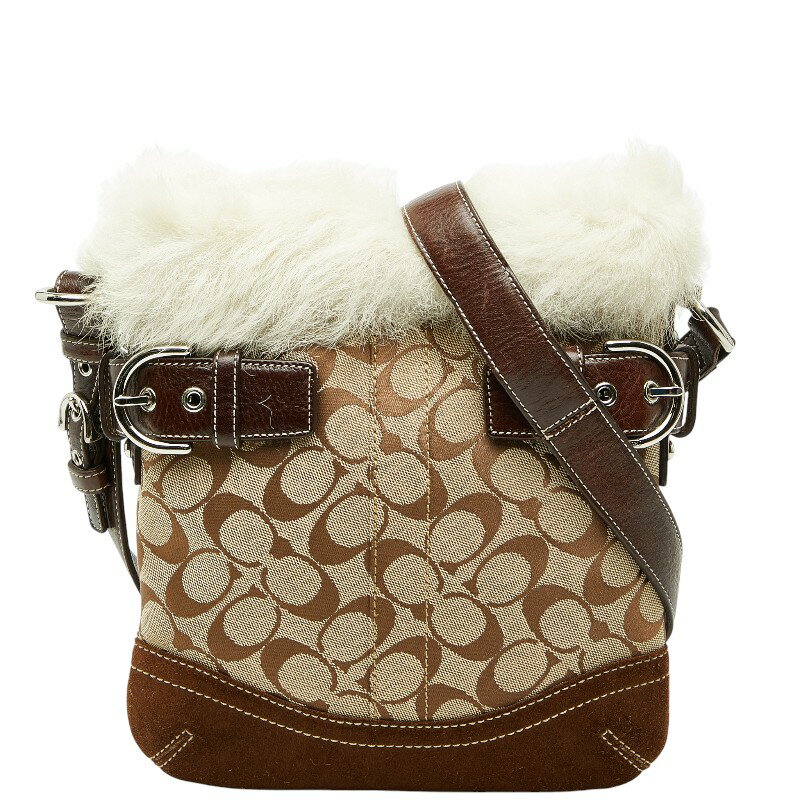 楽天市場】ファー（ブランドコーチ）（ショルダーバッグ