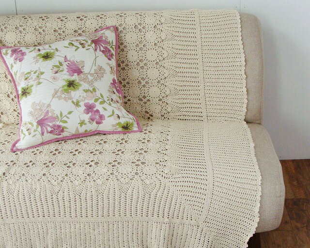 楽天市場】マルチ カバー レース 編みの通販