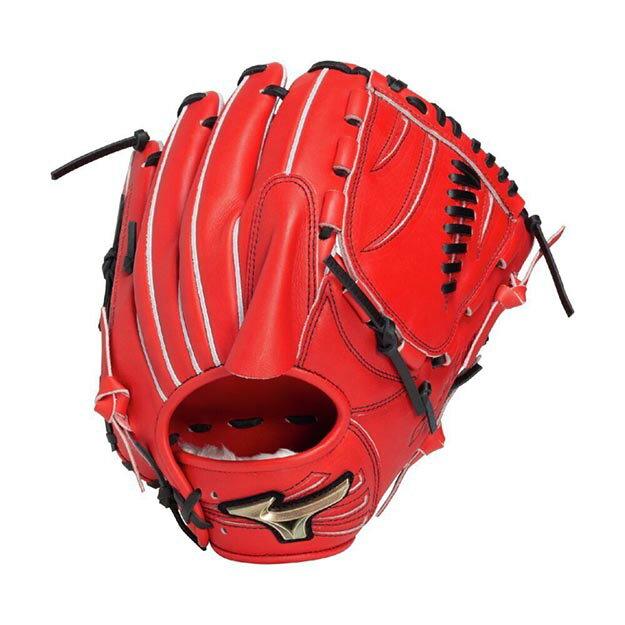 楽天市場】ミズノ グローブ 軟式投手用（カラーレッド）の通販