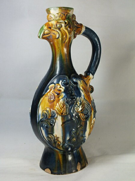 壷□黒釉飴釉古壺 宋時代 古い花瓶 時代物 花器 古玩 唐物 中国 骨董品