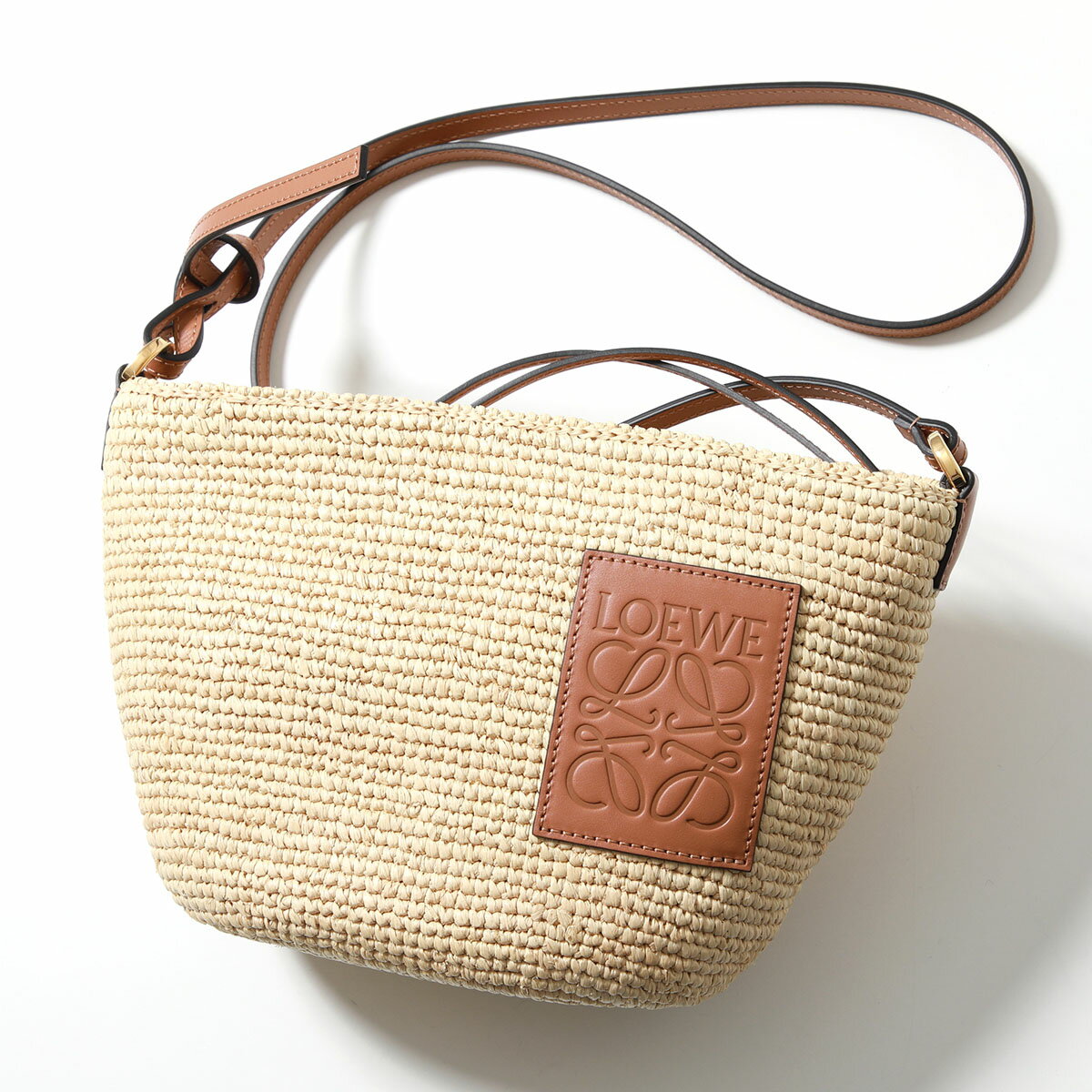 楽天市場】かごバッグ ショルダー（ブランドロエベ）（バッグ｜バッグ