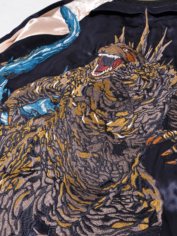 GODZILLA ゴジラ スカジャン メンズ レディース 大きいサイズ ゴジラ