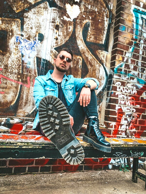 日本正規販売店】DR.MARTENS ドクターマーチン JADON 8ホールブーツ