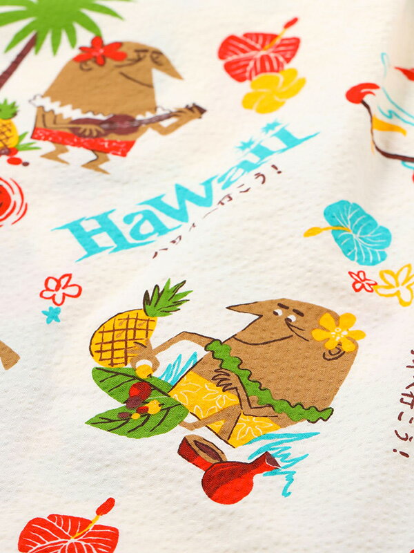 SUN SURF サンサーフ アロハ 2025 COTTON SEERSUCKER OPEN SHIRT TRIP