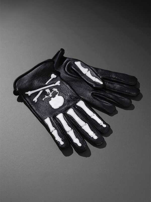 VANSON × MASTERMIND WORLD BONE GLOVES CUSTOM マスターマインド