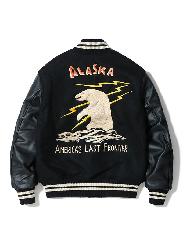 WHITESVILLE ホワイツビル スタジャン ブランド 白熊 アラスカ 港商