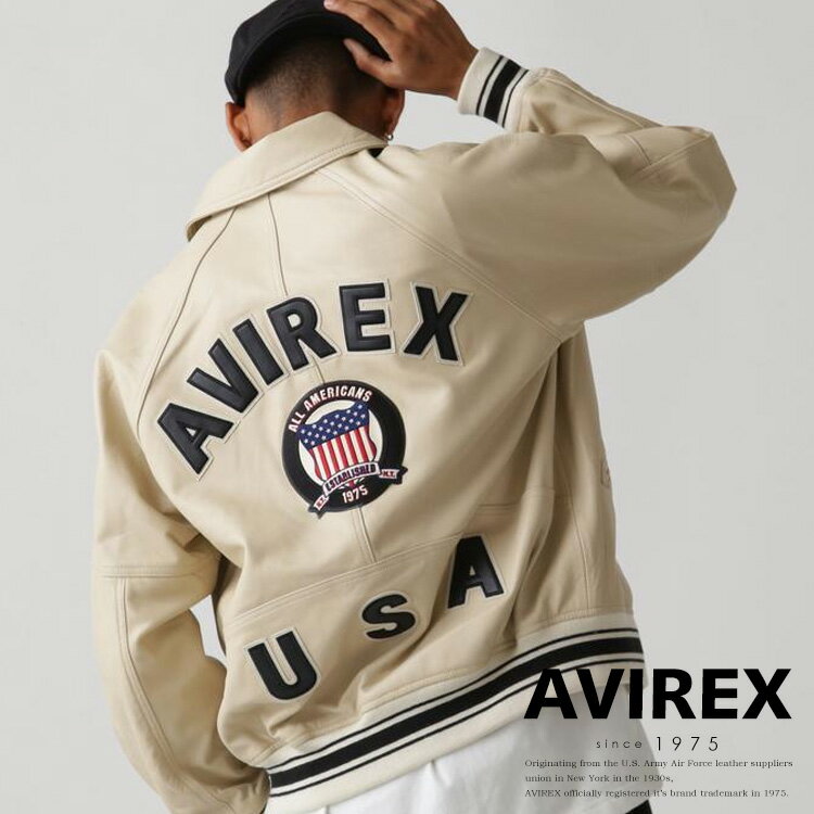 楽天市場】アビレックス バーシティジャケットの通販