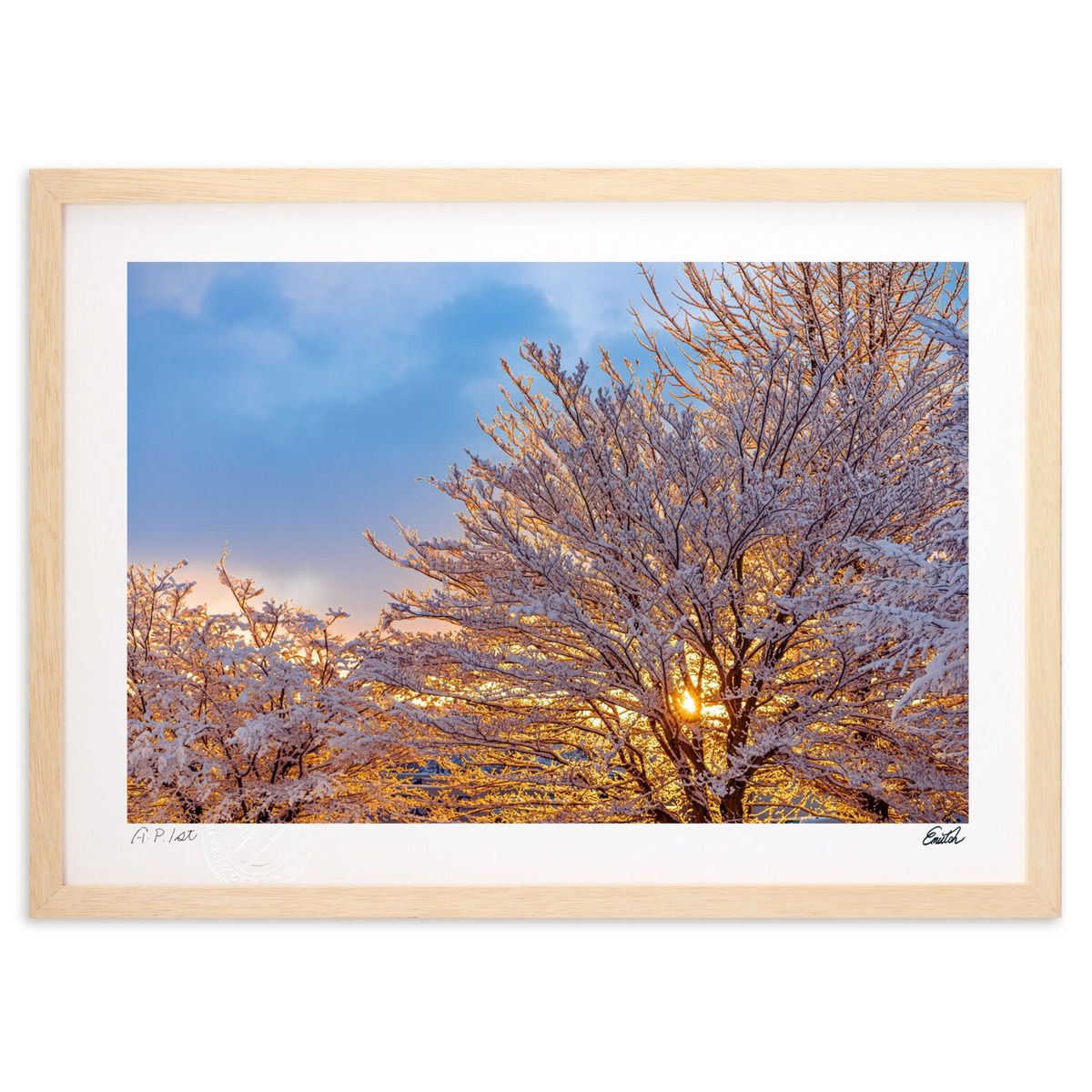 楽天市場】雪（テーマ（絵画）風景）（版画｜絵画）：アート・美術品