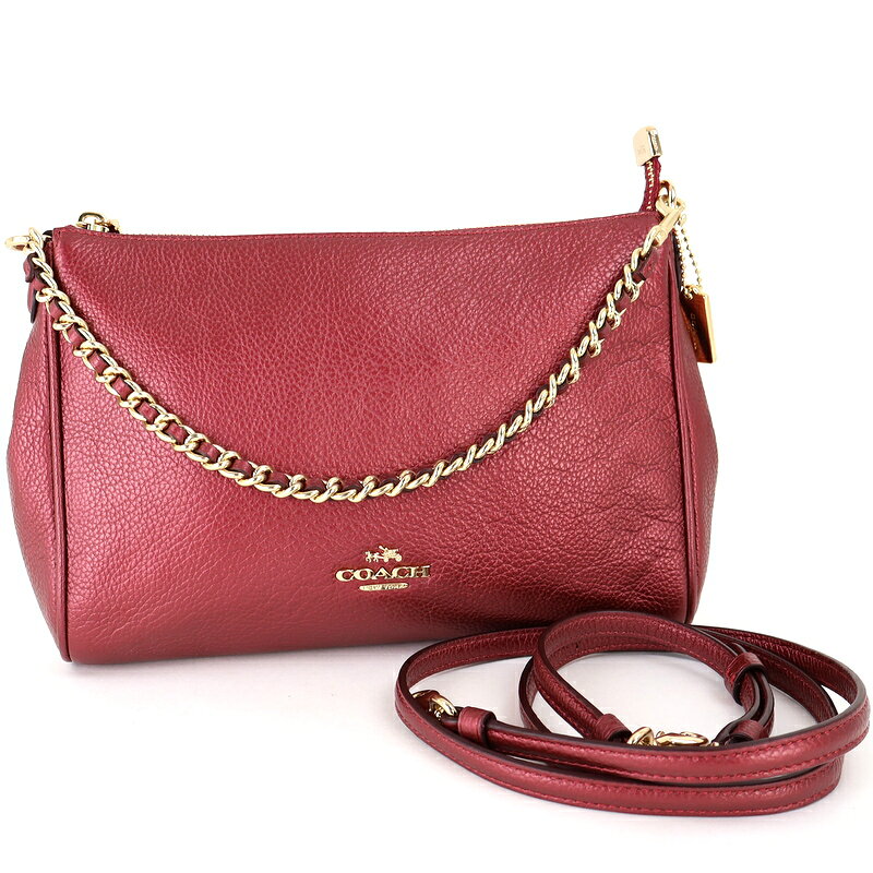 楽天市場】コーチ バッグ バーガンディーの通販