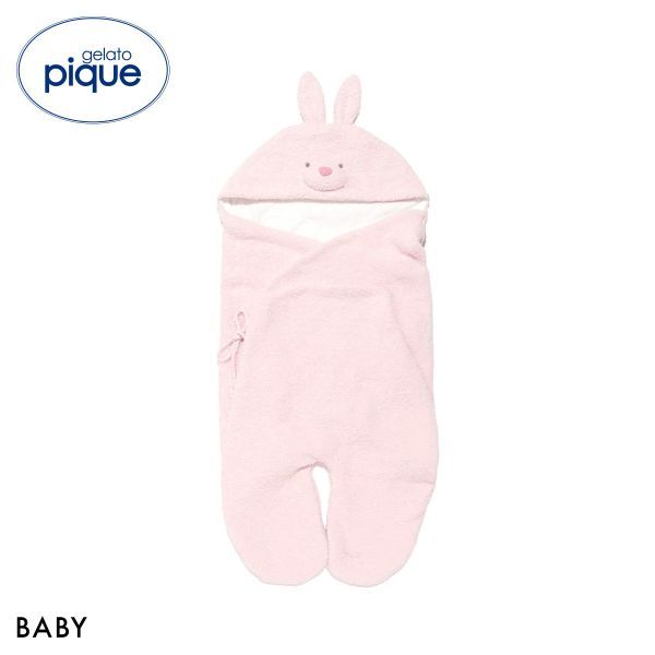 楽天市場】おくるみ ジェラートピケ（カラーピンク）（キッズ・ベビー