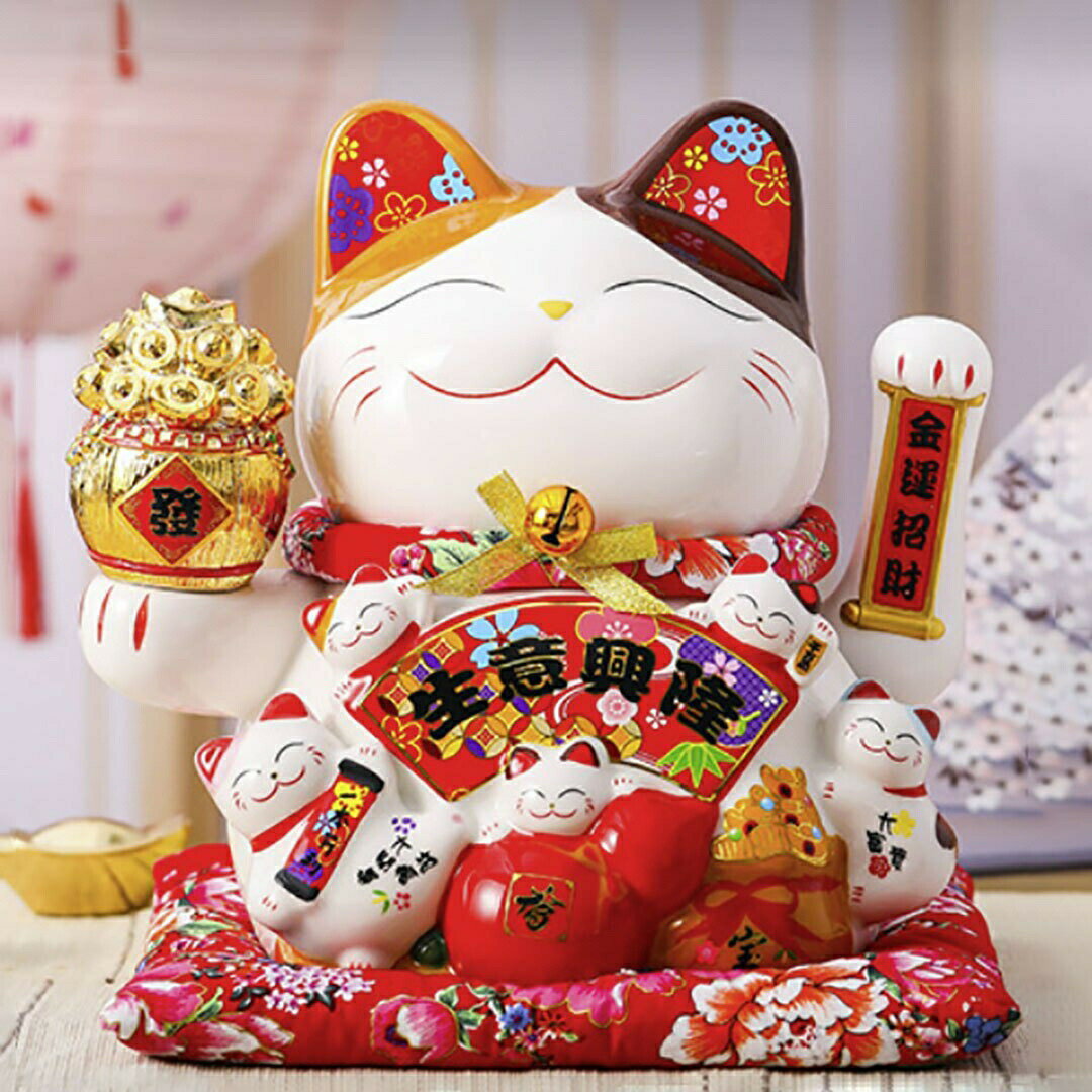 炉香挿し 招き猫 小振り品. 贈り物 炉香挿し 招き猫 小振り品. 贈り物