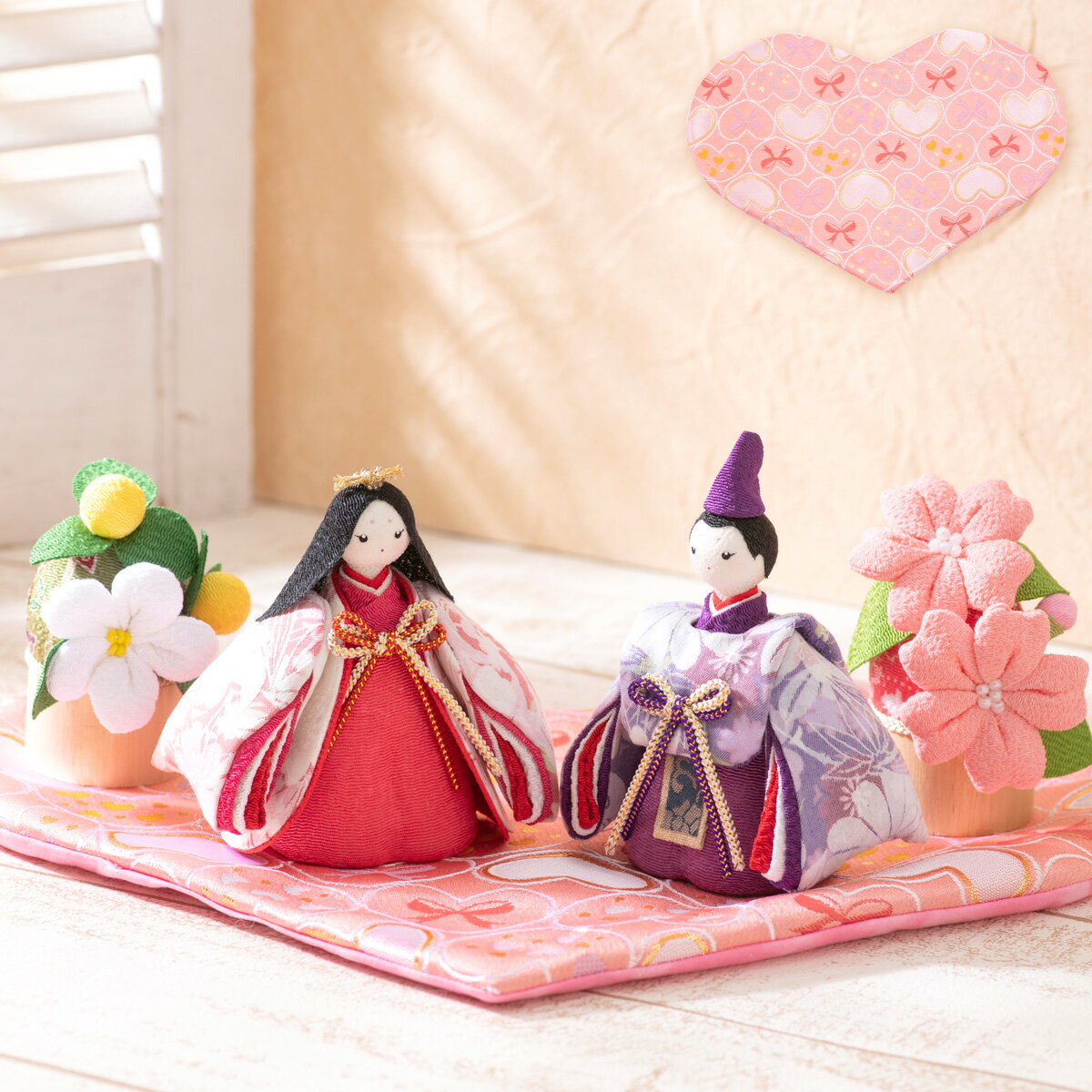 楽天市場】雛人形 コンパクト（親王飾り｜雛人形）：雛祭り・端午の