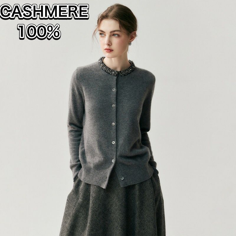 楽天市場】カシミヤ100（カーディガン・ボレロ｜トップス