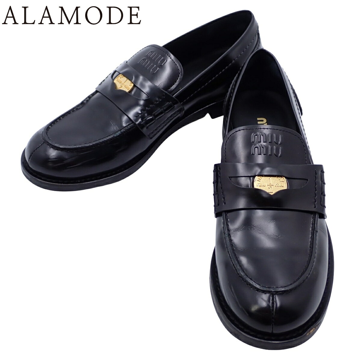 楽天市場】ミュウミュウ（ローファー｜レディース靴）：靴の通販