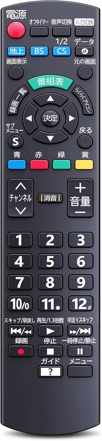 楽天市場】パナソニック ビエラ リモコン th－l24c6の通販