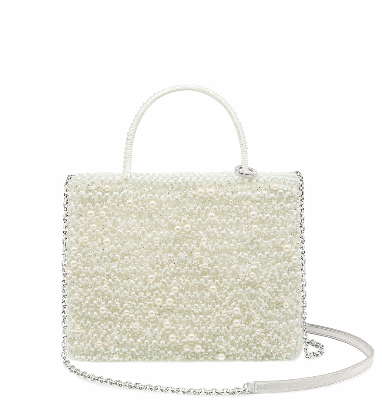 楽天市場】アンテプリマ ワイヤーバッグ オーロラホワイトの通販