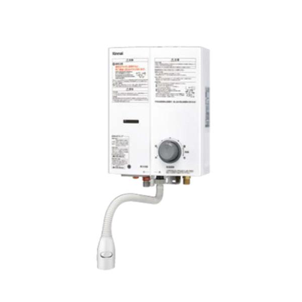 楽天市場】リンナイ 5号ガス瞬間湯沸かし器 元止め式 都市ガスの通販