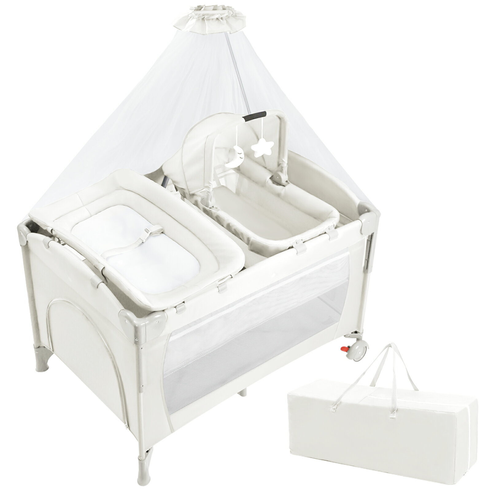 楽天市場】ベビーベッド 蚊帳 折りたたみ 新生児の通販