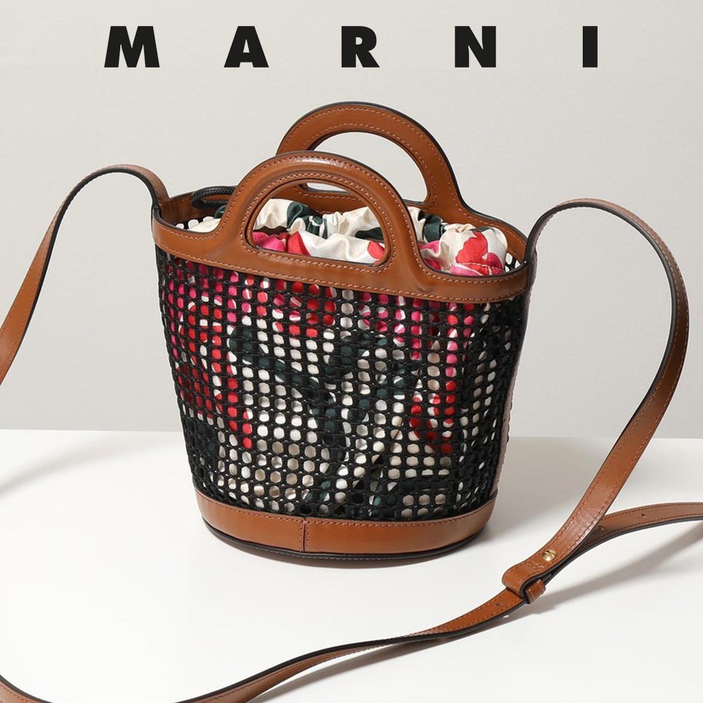 楽天市場】巾着 ポーチ（ブランドマルニ）（ショルダーバッグ