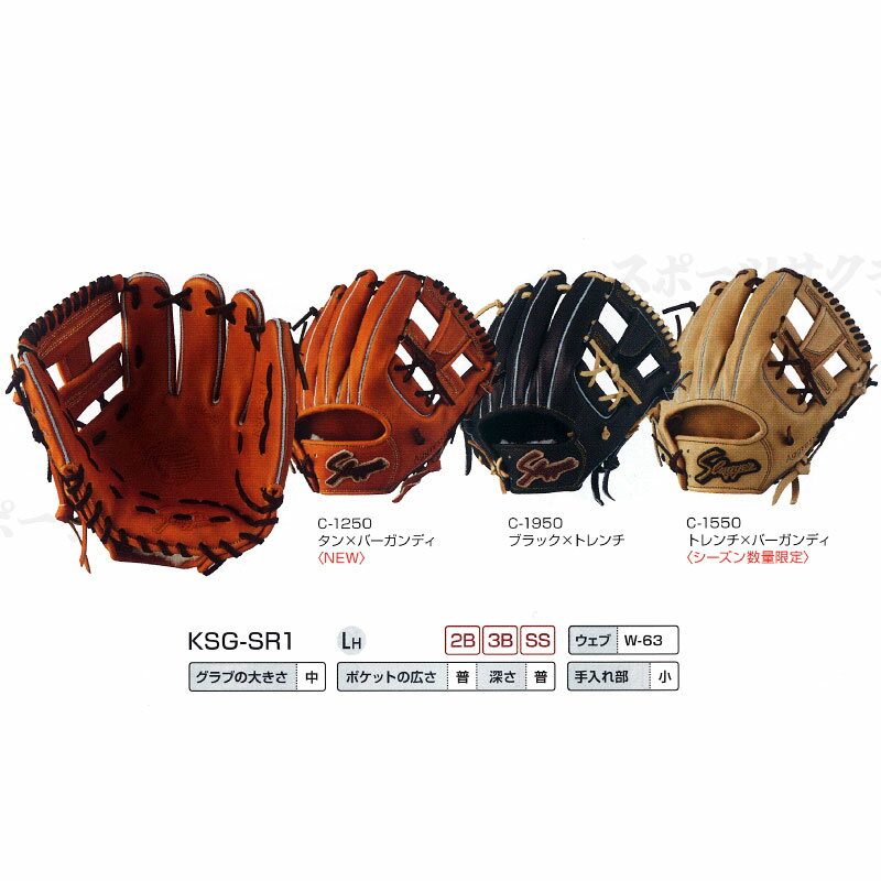 楽天市場】久保田スラッガー 硬式グローブ 内野手（野球・ソフトボール