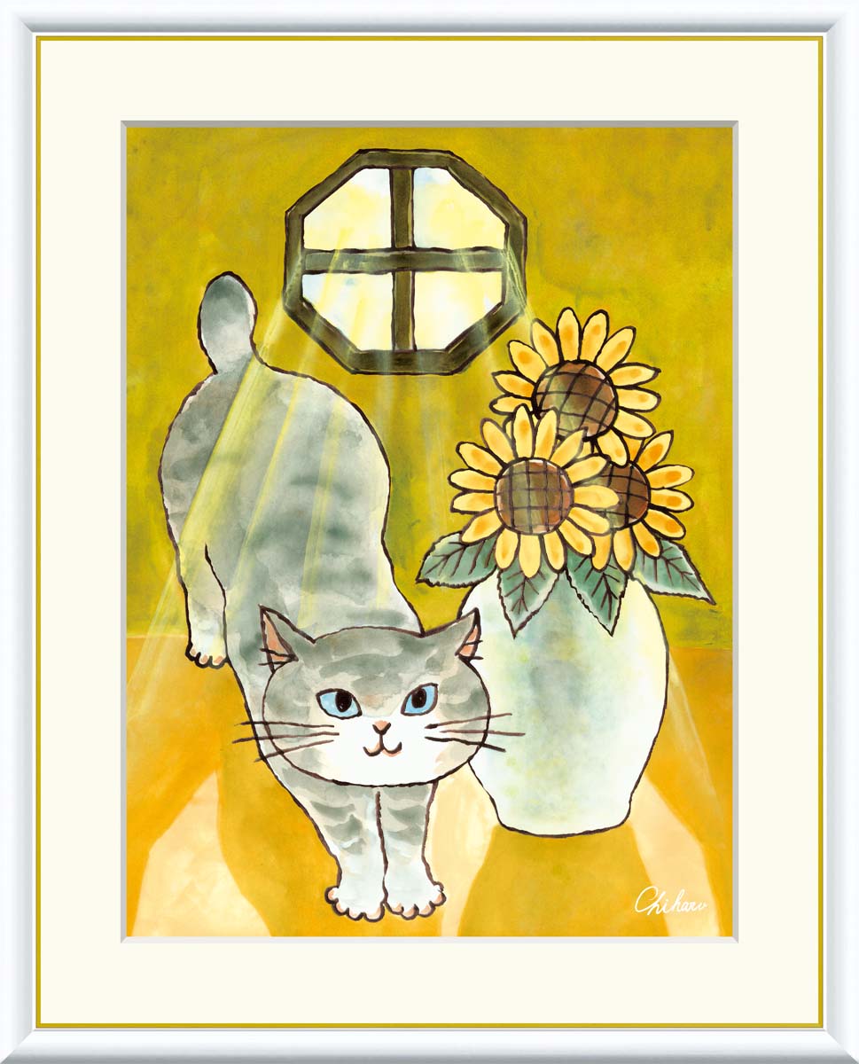 楽天市場】猫 額絵の通販