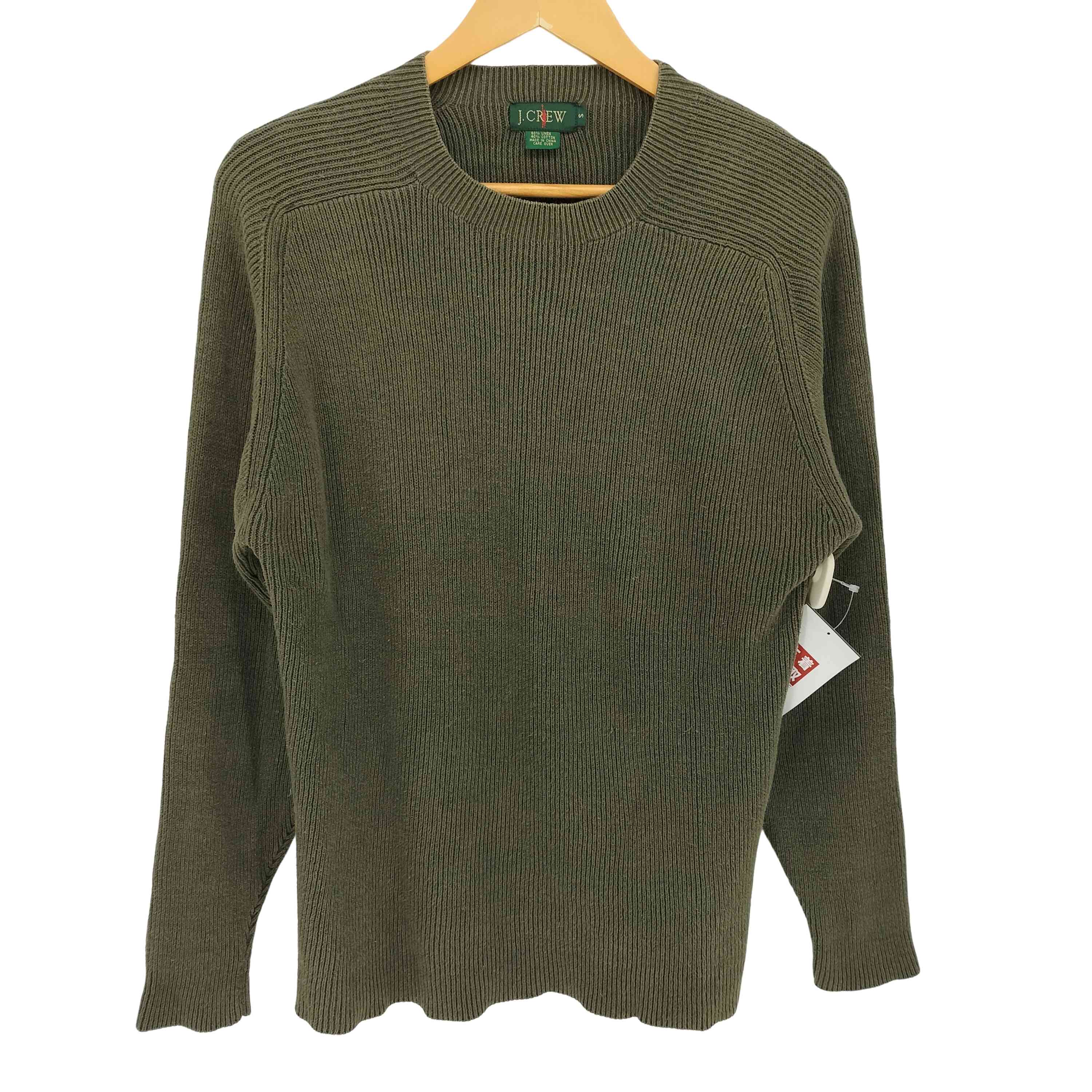 90s J.CREW ニット ハンドニット 水色 肉厚 実寸XL 2026年最新】j CREW