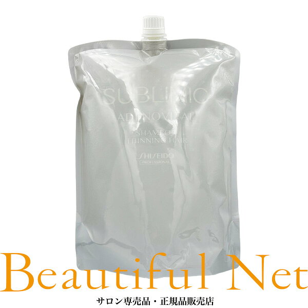 楽天市場】資生堂 アデノバイタルシャンプー 1800ml レフィルの通販