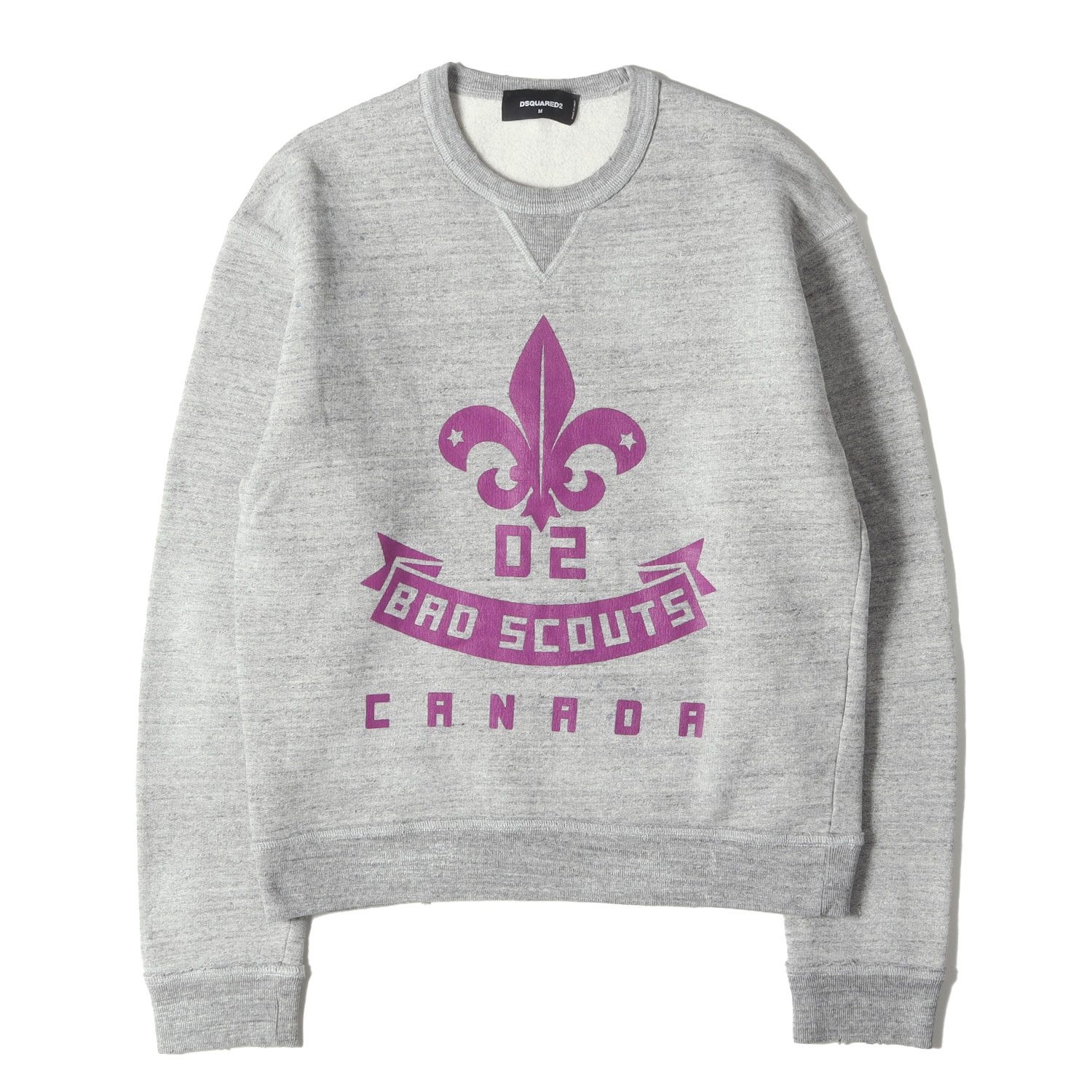 楽天市場】ディースクエアード（カラーグレー）（スウェット