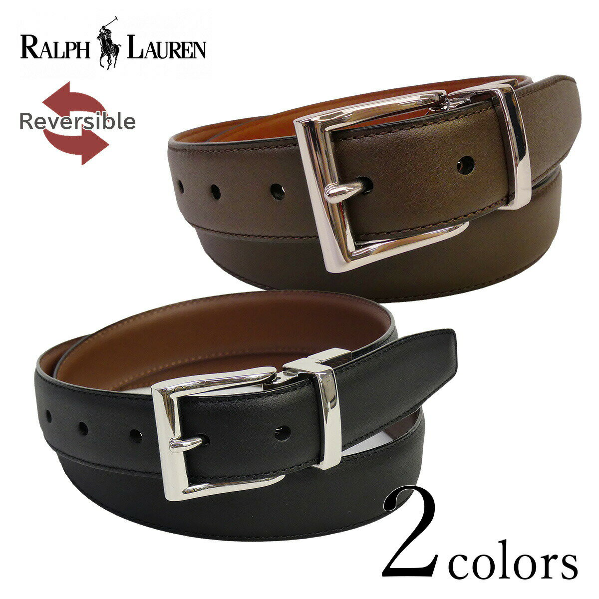 楽天市場】メンズベルト（ブランドラルフローレン）（ベルト