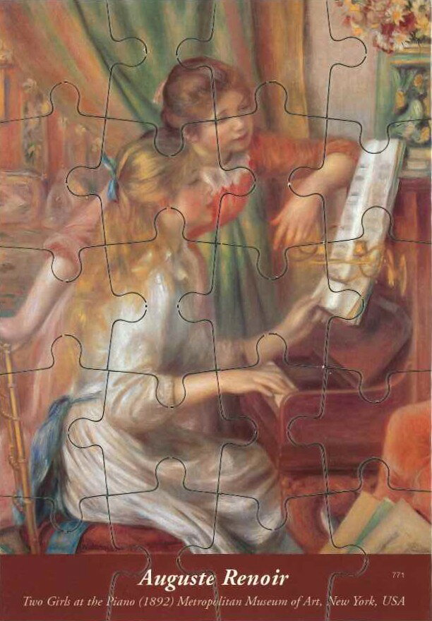 楽天市場】ルノワール ピアノ パズルの通販