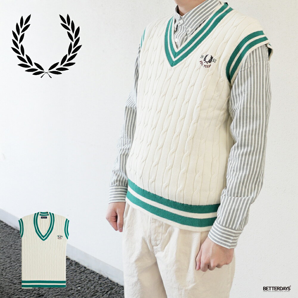 楽天市場】FRED PERRY フレッドペリー チルデン ベストの通販