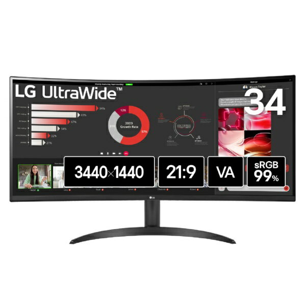 楽天市場】LG モニター 34WP500-B 34インチの通販