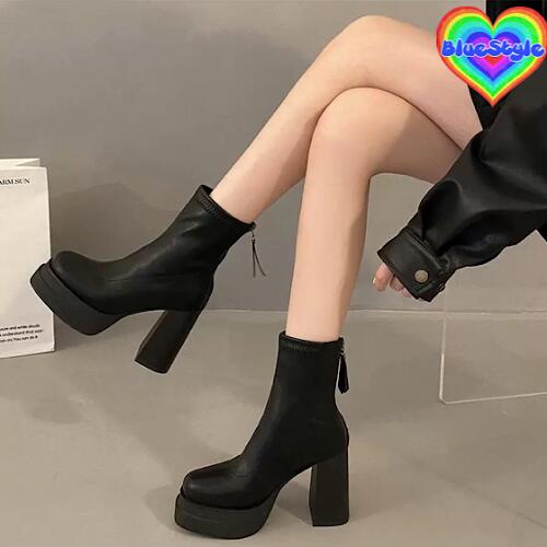 楽天市場】20cm 厚底ブーツ（形（ヒール・ソール）厚底）の通販