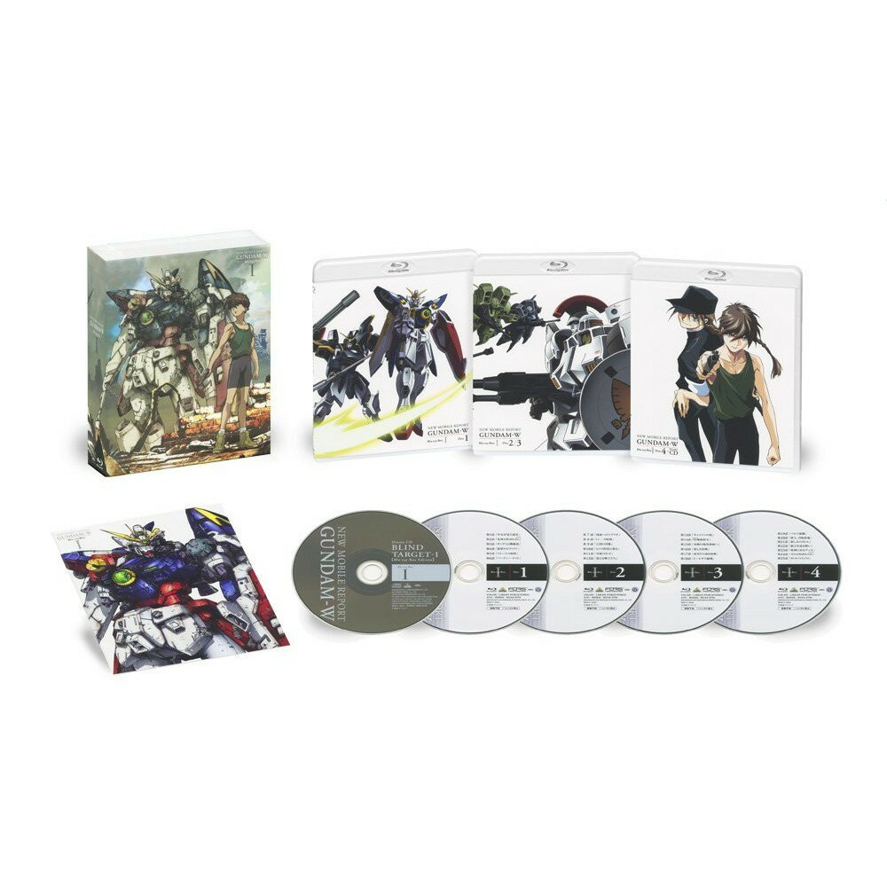 楽天市場】新機動戦記ガンダムW Blu－ray Box 1の通販