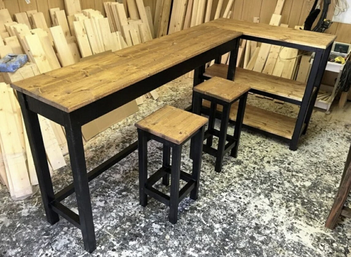 楽天市場】L字（原産国/製造国日本）（カウンターテーブル｜テーブル