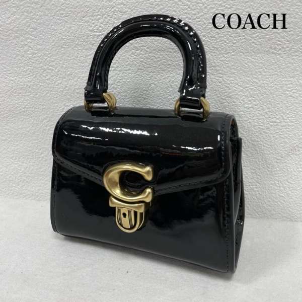 楽天市場】コーチ エナメル（カラーブラック）（ショルダーバッグ