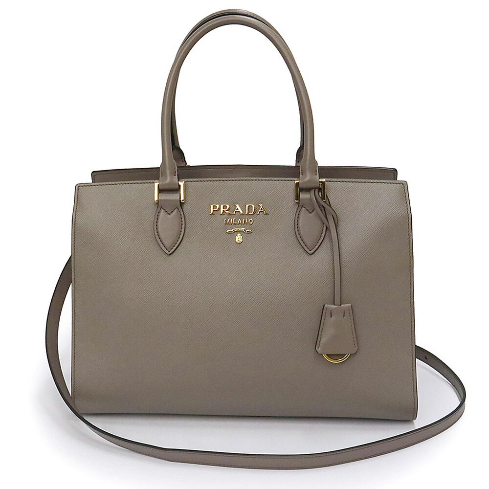 楽天市場】プラダ サフィアーノ バッグ グレーの通販