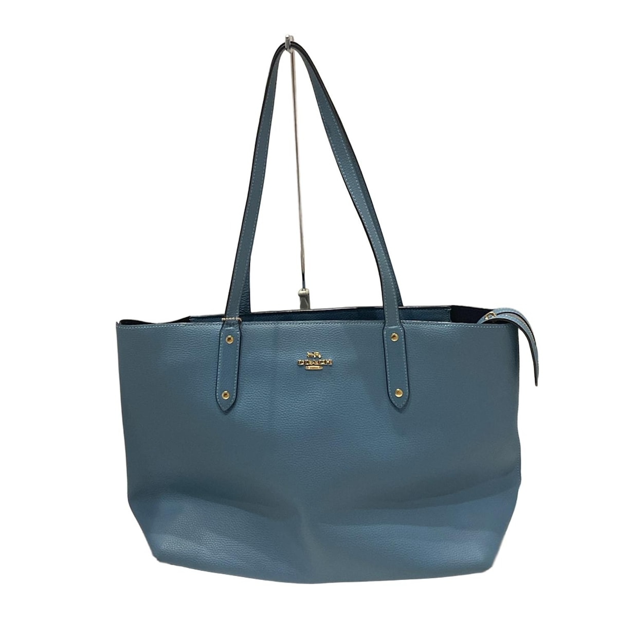 楽天市場】コーチ トートバッグ レザー（カラーネイビー）（レディース