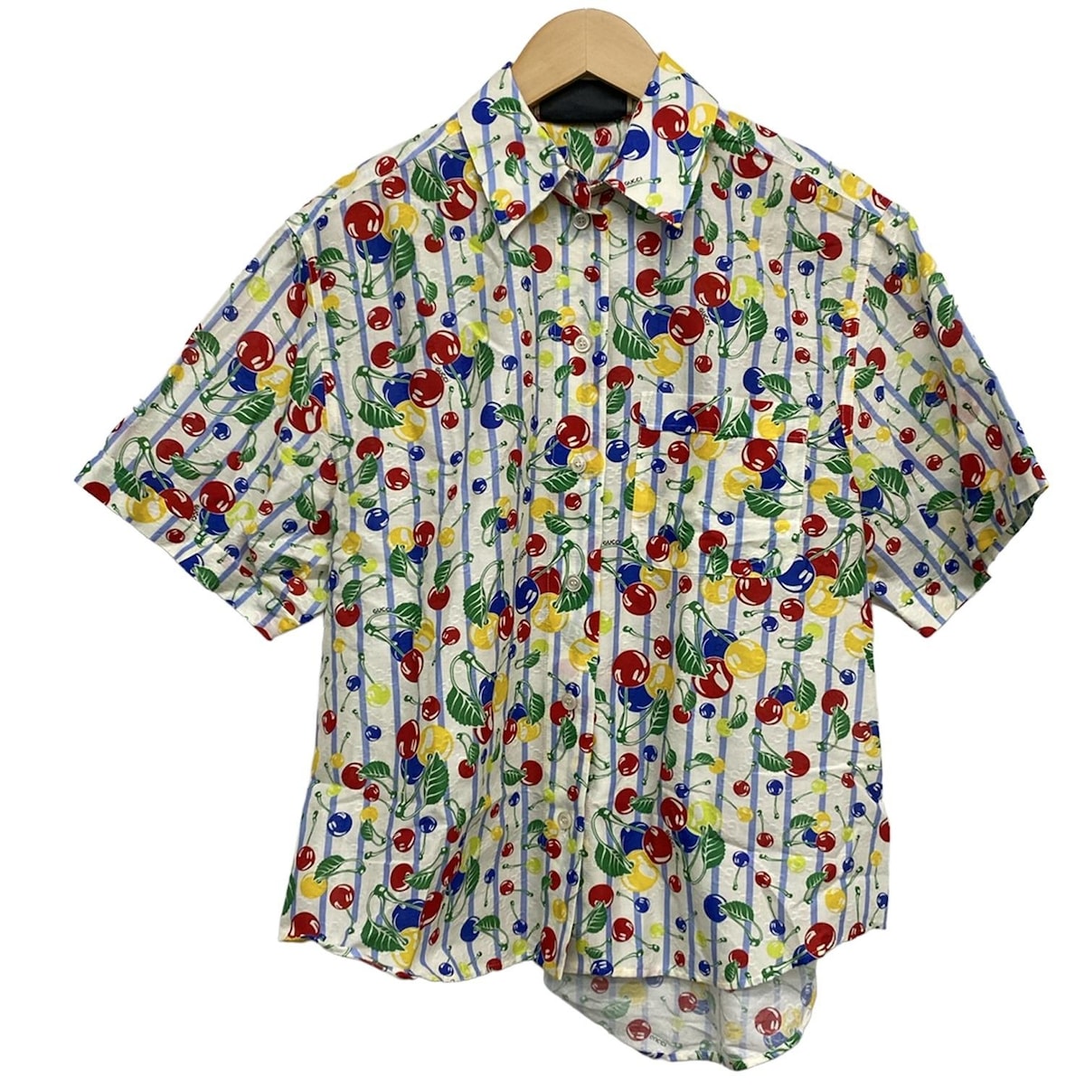 Gucci アイボリー GGロゴ ブラウス S 美品 早い者勝ち 2026年最新