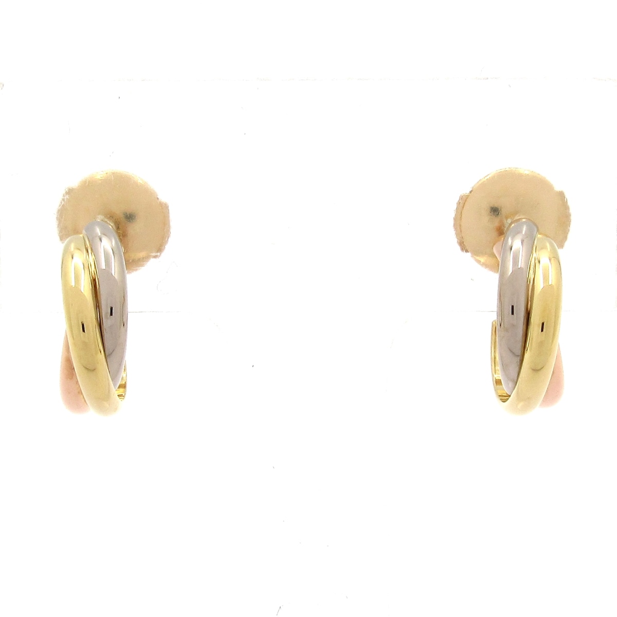 楽天市場】トリニティリング カルティエ（ピアス｜レディース