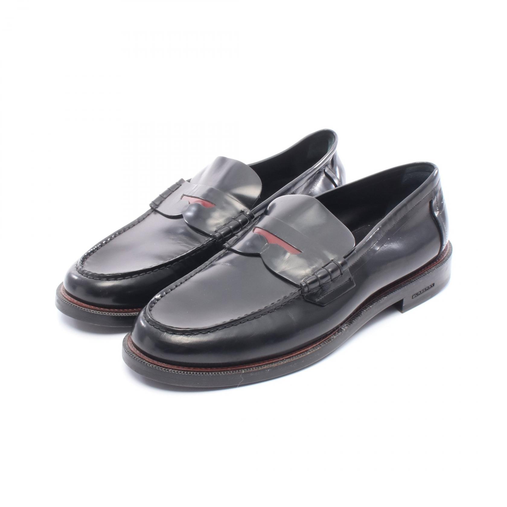 楽天市場】バーバリー BURBERRY ローファー 靴 レザー メンズ ブラック