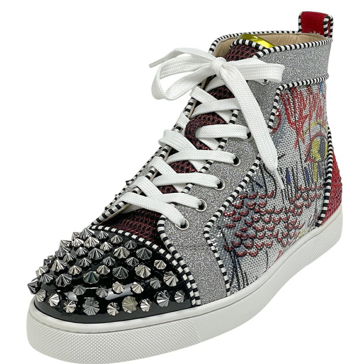 楽天市場】シルバー スニーカー（ブランドクリスチャンルブタン