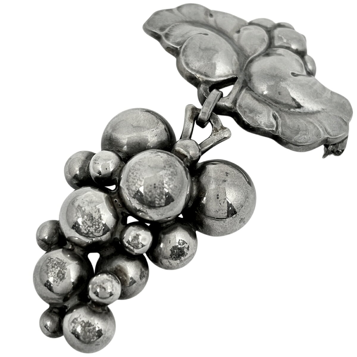 楽天市場】ジョージジェンセン ぶどう ブローチの通販