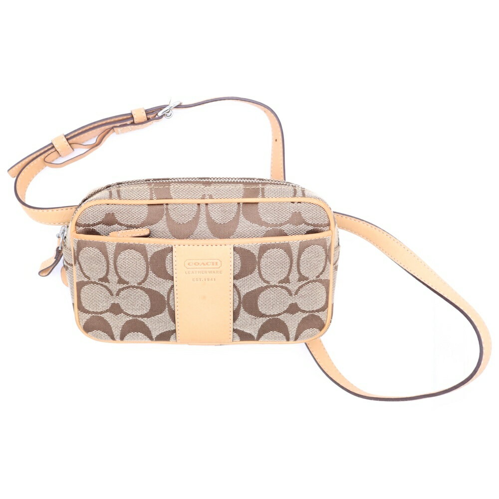 楽天市場】コーチ（カラーベージュ）（ボディバッグ・ウエストポーチ